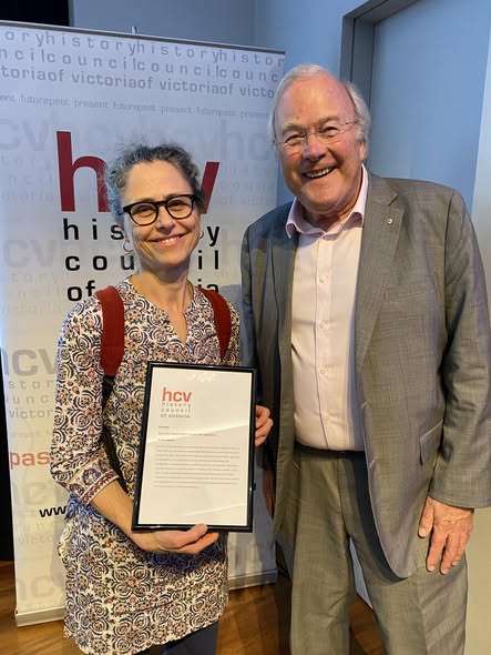 HCV Hansen 2025 award recipient Dr Alice Garner