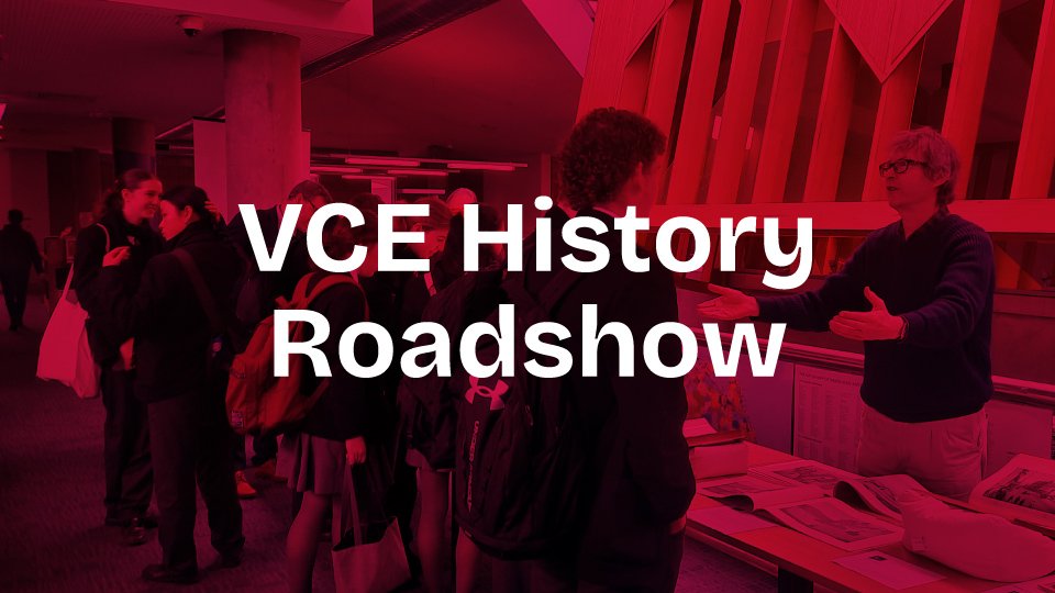 VCE History Roadshow 2026 – Warrnambool